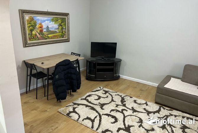 Shtepi me qera Apartament ne Tirane, 1+1, Mobilimi E mobiluar, Pagesa 500  Euro.