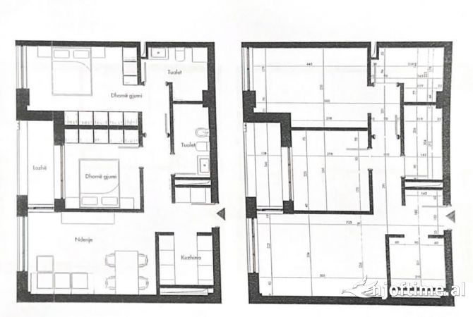 Shtepi ne shitje 2+1 ne Tirane - 143,550 Euro