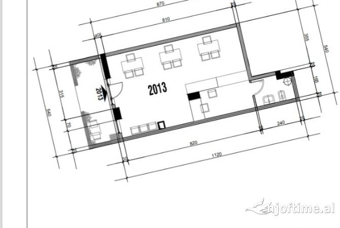 Ambient biznesi me qera 1+1 ne Tirane - 500 Euro