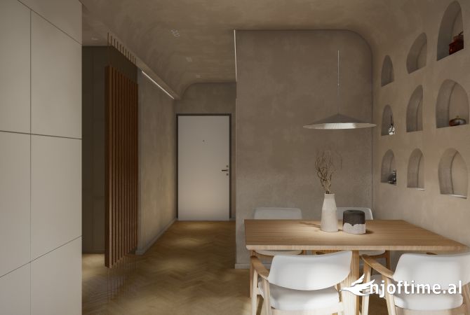 Shtepi ne shitje Apartament ne Tirane, 1+1, Mobilimi Bosh, pa mobiluar, Pagesa 140,000  Euro.