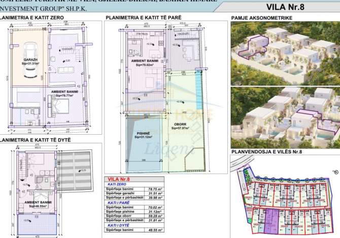 Shtepi ne shitje 3+1 ne Himare - 988,332 Euro