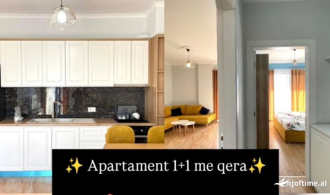 Apartment for rent in Tirana 1+1, Furnished