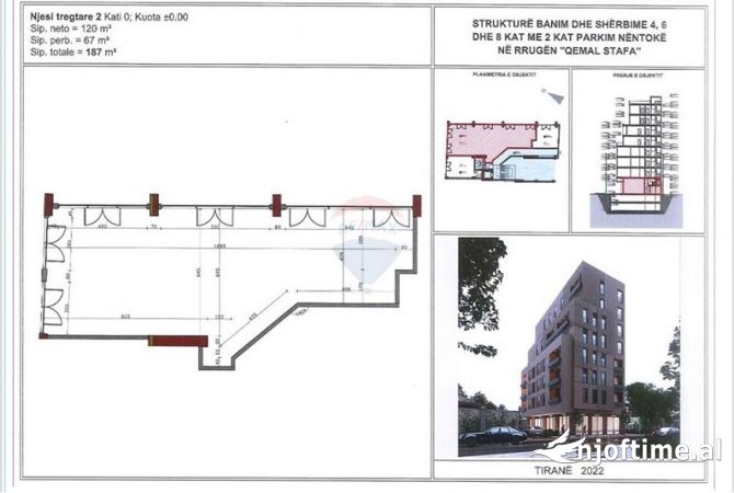 Ambient biznesi ne shitje 1+1 ne Tirane - 450,000 Euro