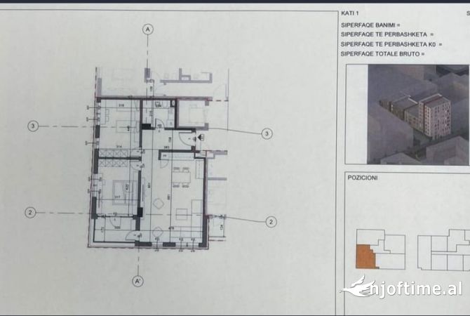 Shtepi ne shitje 2+1 ne Tirane - 173,000 Euro
