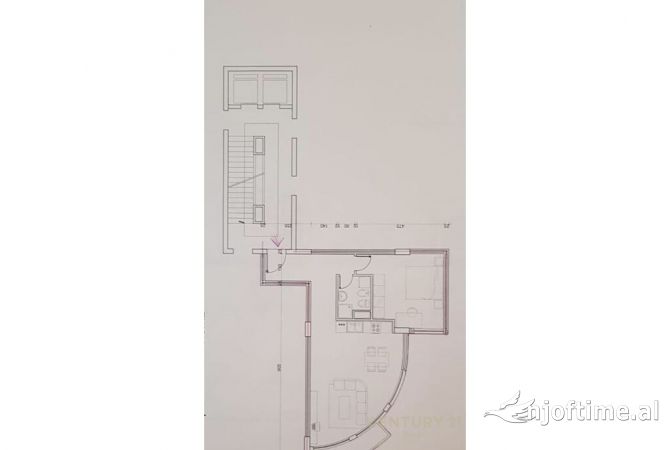 Shtepi ne shitje Apartament ne Tirane, 1+1, Mobilimi E mobiluar, Pagesa 180,000  Euro.