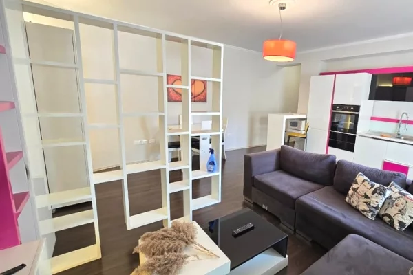 Shtepi me qera Apartament ne Tirane, 1+1, Mobilimi E mobiluar, Pagesa 600  Euro.