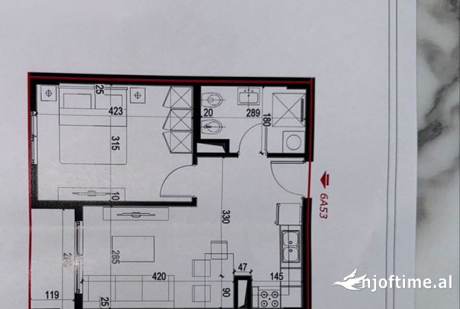 Shtepi ne shitje 1+1 ne Tirane - 58,000 Euro