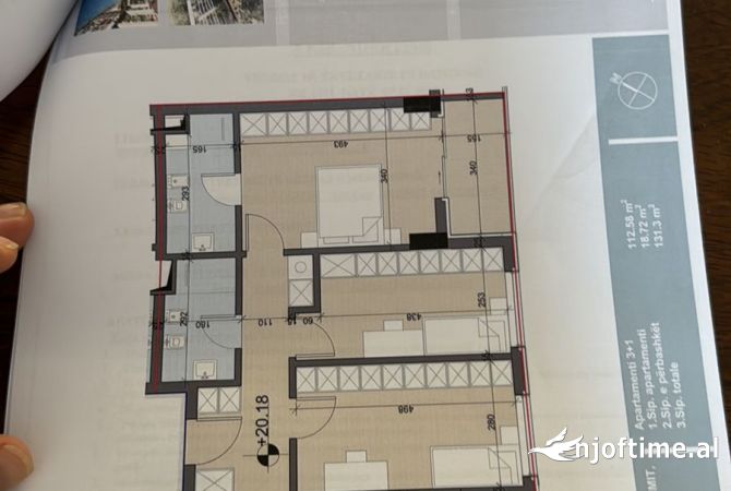 Shtepi ne shitje 3+1 ne Tirane - 125,004 Euro