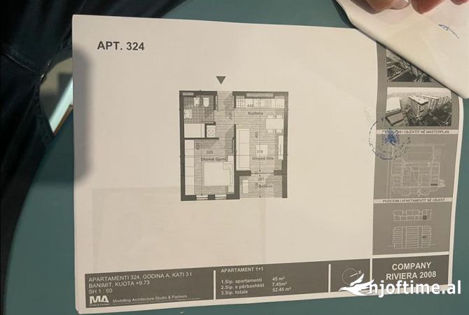 Shtepi ne shitje 1+1 ne Tirane - 65,000 Euro