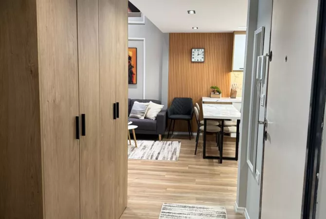 Shtepi me qera Duplex(shtepi me 2 kate) ne Tirane, 1+1, Mobilimi E mobiluar, Pagesa 650  Euro.