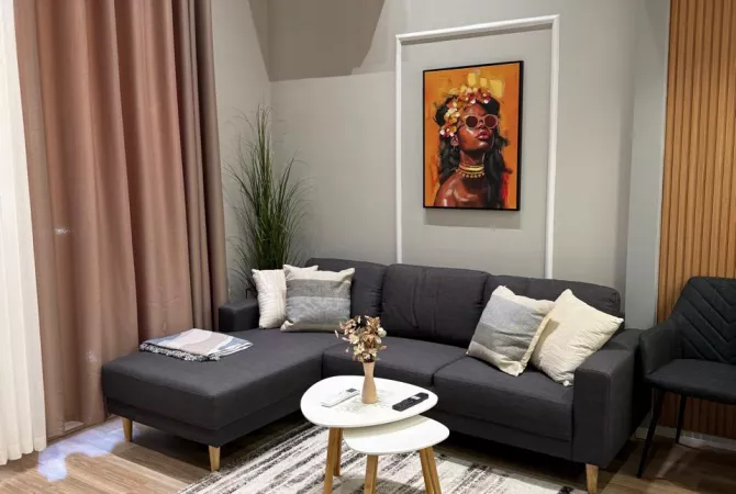 Shtepi me qera Duplex(shtepi me 2 kate) ne Tirane, 1+1, Mobilimi E mobiluar, Pagesa 650  Euro.