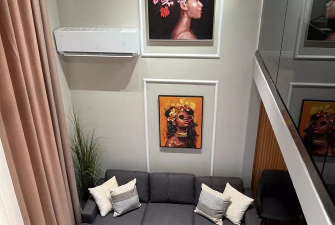 Shtepi me qera Duplex(shtepi me 2 kate) ne Tirane, 1+1, Mobilimi E mobiluar, Pagesa 650  Euro.