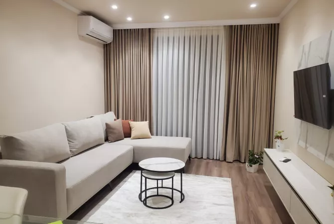 Shtepi me qera Apartament ne Tirane, 1+1, Mobilimi E mobiluar, Pagesa 1,000  Euro.