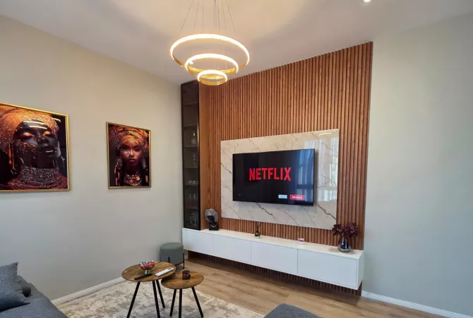 Shtepi me qera Apartament ne Tirane, 1+1, Mobilimi E mobiluar, Pagesa 700  Euro.