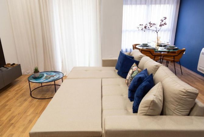 Shtepi me qera Apartament ne Tirane, 1+1, Mobilimi E mobiluar, Pagesa 500  Euro.