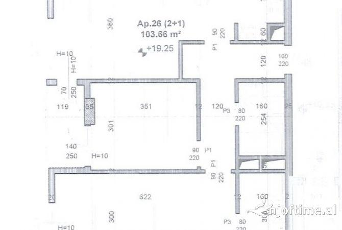 Shtepi ne shitje 2+1 ne Tirane - 145,000 Euro