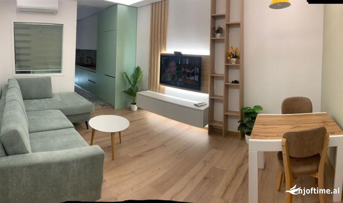 Shtepi me qera Apartament ne Tirane, 1+1, Mobilimi E mobiluar, Pagesa 55,000  Leke.