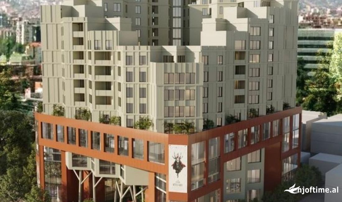 Shtepi ne shitje Apartament ne Tirane, 1+1, Mobilimi Bosh, pa mobiluar, Pagesa 130,000  Euro.