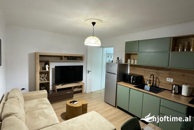 Shtepi me qera Apartament ne Tirane, 1+1, Mobilimi E mobiluar, Pagesa 494  Euro.