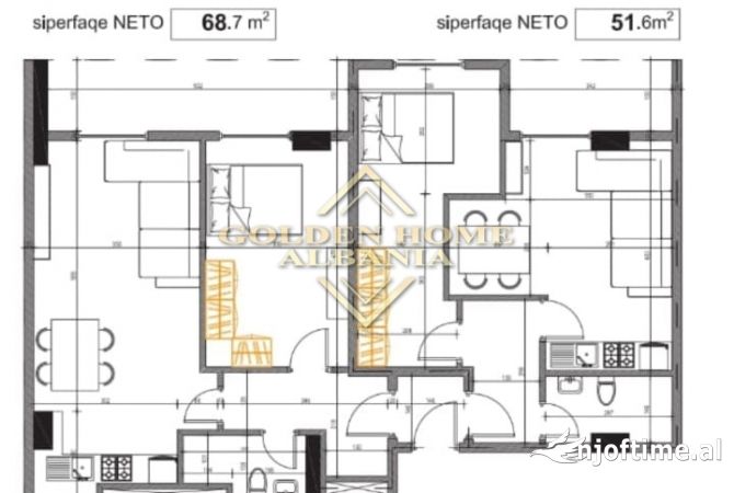 Shtepi ne shitje 1+1 ne Tirane - 156,940 Euro