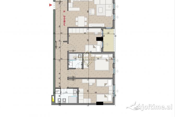 Shtepi ne shitje 3+1 ne Tirane - 99,441 Euro