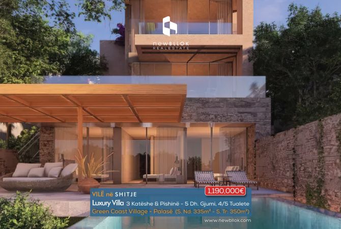Shtepi ne shitje 5+1 ne Tirane - 1,190,000 Euro