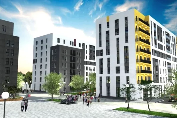 😲Shitet AP: 2+1+2 Wc & Ballkon📍(Ish Shqiponja ) 🔵Kompleksi Tirana Entry II 🔵85.6 m² , JUG 🔆, 107K 🔥