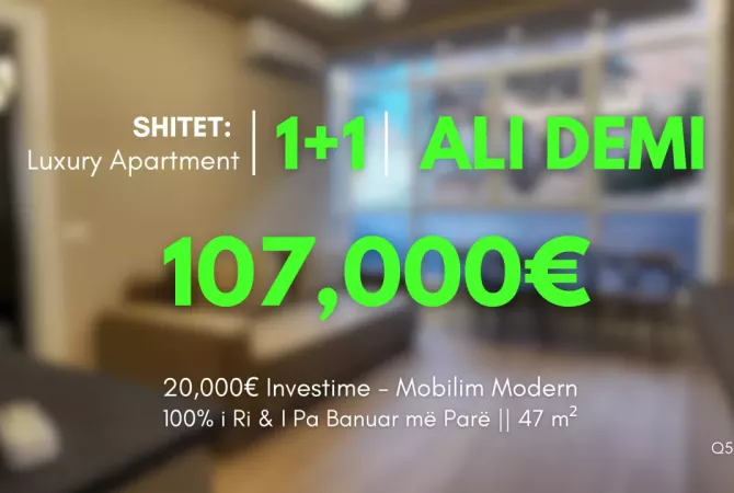 Shtepi ne shitje 1+1 ne Tirane - 107,000 Euro