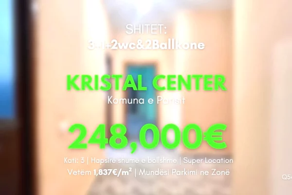 Shtepi ne shitje 3+1 ne Tirane - 248,000 Euro