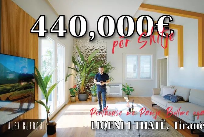 House for Sale 4+1 in Tirana - 440,000 Euro