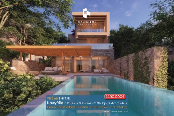 Shtepi ne shitje 5+1 ne Himare - 1,190,000 Euro