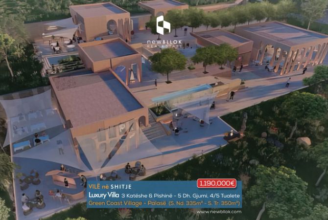 Luxury villas for sale in Himara 5+1, Emty