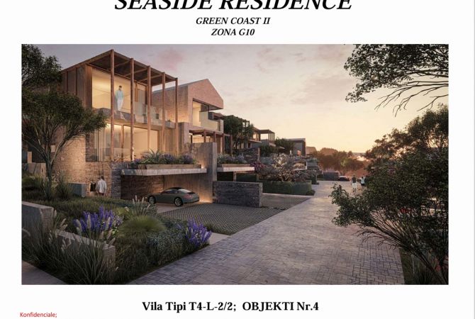 Luxury villas for sale in Himara 5+1, Emty