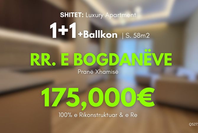 Shtepi ne shitje 1+1 ne Tirane - 175,000 Euro