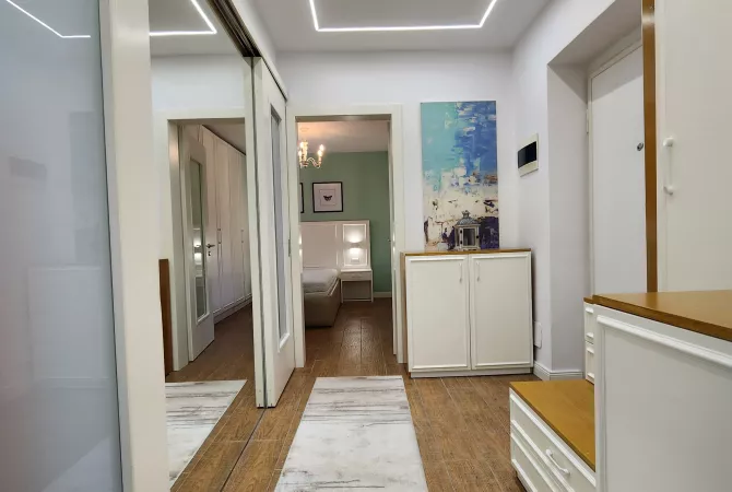 Shtepi me qera Apartament ne Tirane, 1+1, Mobilimi E mobiluar, Pagesa 720  Euro.