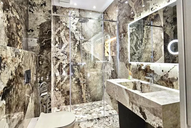 Shtepi me qera Apartament ne Tirane, 1+1, Mobilimi E mobiluar, Pagesa 1,200  Euro.