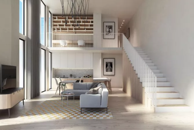 Apartment for sale in Tirana 1+1, Emty