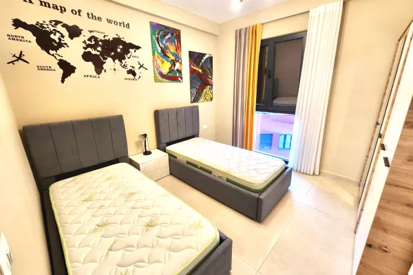 Penthouse (panoramic top floor) for rent in Tirana 2+1, Furnished