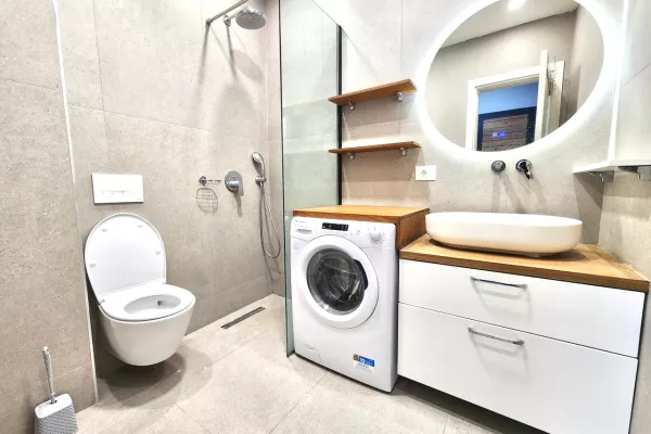 Penthouse (panoramic top floor) for rent in Tirana 2+1, Furnished