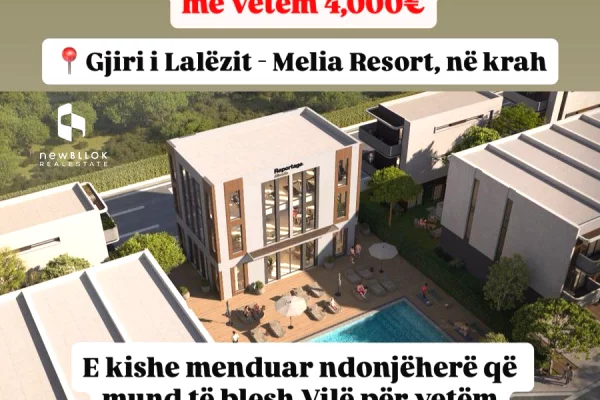 Shtepi ne shitje Vila Luksoze ne Durres, 4+1, Mobilimi Bosh, pa mobiluar, Pagesa 289,000  Euro.