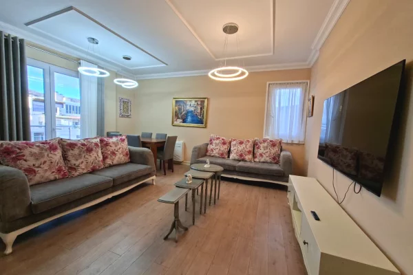 Apartament me Qera: 3+1+2wc & 1 Bllk. (📍Liqeni I Thate/ Kompleksi Belleview) || ️ 100% e re || 95,000Leke/Muaj 🔥 Post parkimi me cmim extra