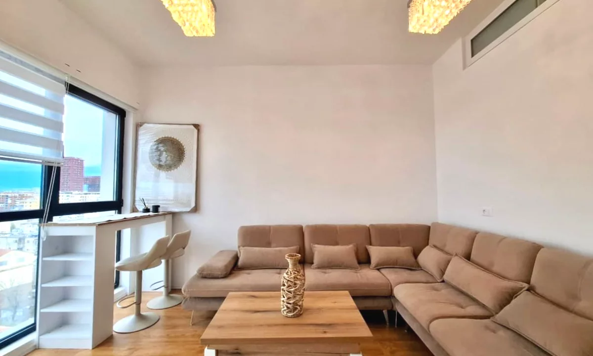 Shtepi me qera Apartament ne Tirane, 1+1, Mobilimi E mobiluar, Pagesa 750  Euro.