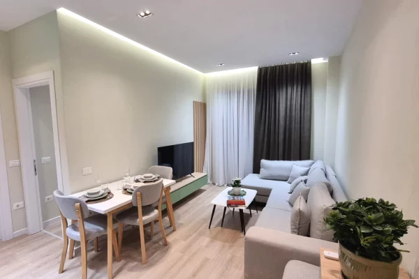 Me Qera : 1+1📍Myslym Shyr (Pallat i Ri v.2025) - 65,000 Lek - Sp.60m² - Kt.3 || Zone Elitare Prane 