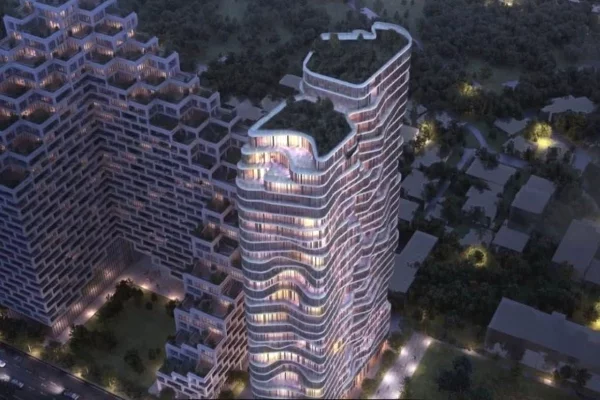 SHITET: 2+1+2 Ne Kulle Moderne📍Zogu I Zi ( Top Seven Tower) - 218,000€ | 🔥2000€/m2🔥 - Kt.13 - Sp.108.9m² || Investim Elitar ne Zemer te Tiranes✨️