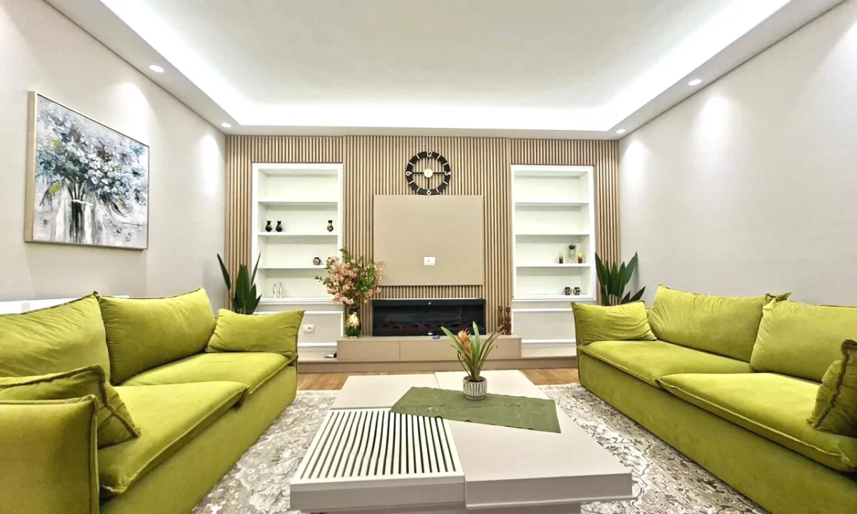 Shtepi me qera Apartament ne Tirane, 2+1, Mobilimi E mobiluar, Pagesa 90,000  Leke.