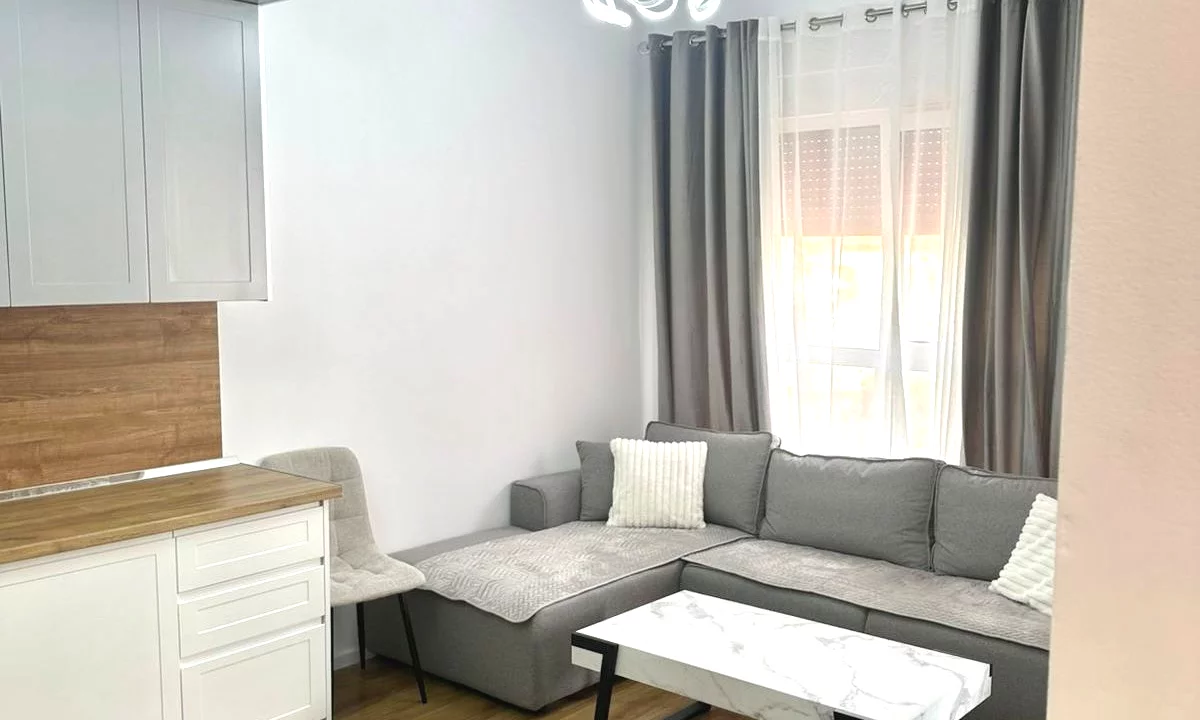Shtepi me qera Apartament ne Tirane, 1+1, Mobilimi E mobiluar, Pagesa 45,000  Leke.