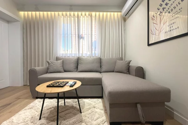 Shtepi ne shitje Apartament ne Tirane, 1+1, Mobilimi E mobiluar, Pagesa 200,000  Euro.