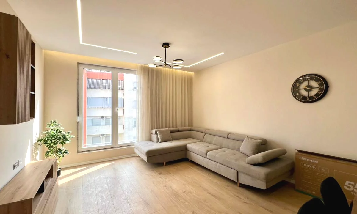 Shtepi me qera Apartament ne Tirane, 1+1, Mobilimi E mobiluar, Pagesa 65,000  Leke.