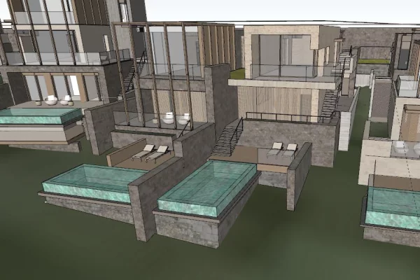 Vila me SPEKTAKOLARE Twin ne 📍Green Coast II CA BEHET??? 331m2 Ndertim & 340m2 Truall - Me PISHINE 🔵 & Pamje nga Deti 1.223.000 Euro 🌊✨️