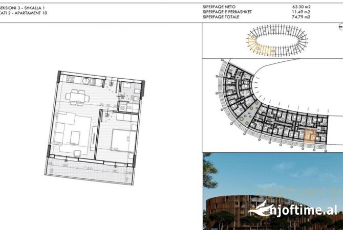 Shtepi ne shitje 1+1 ne Durres - 59,830 Euro